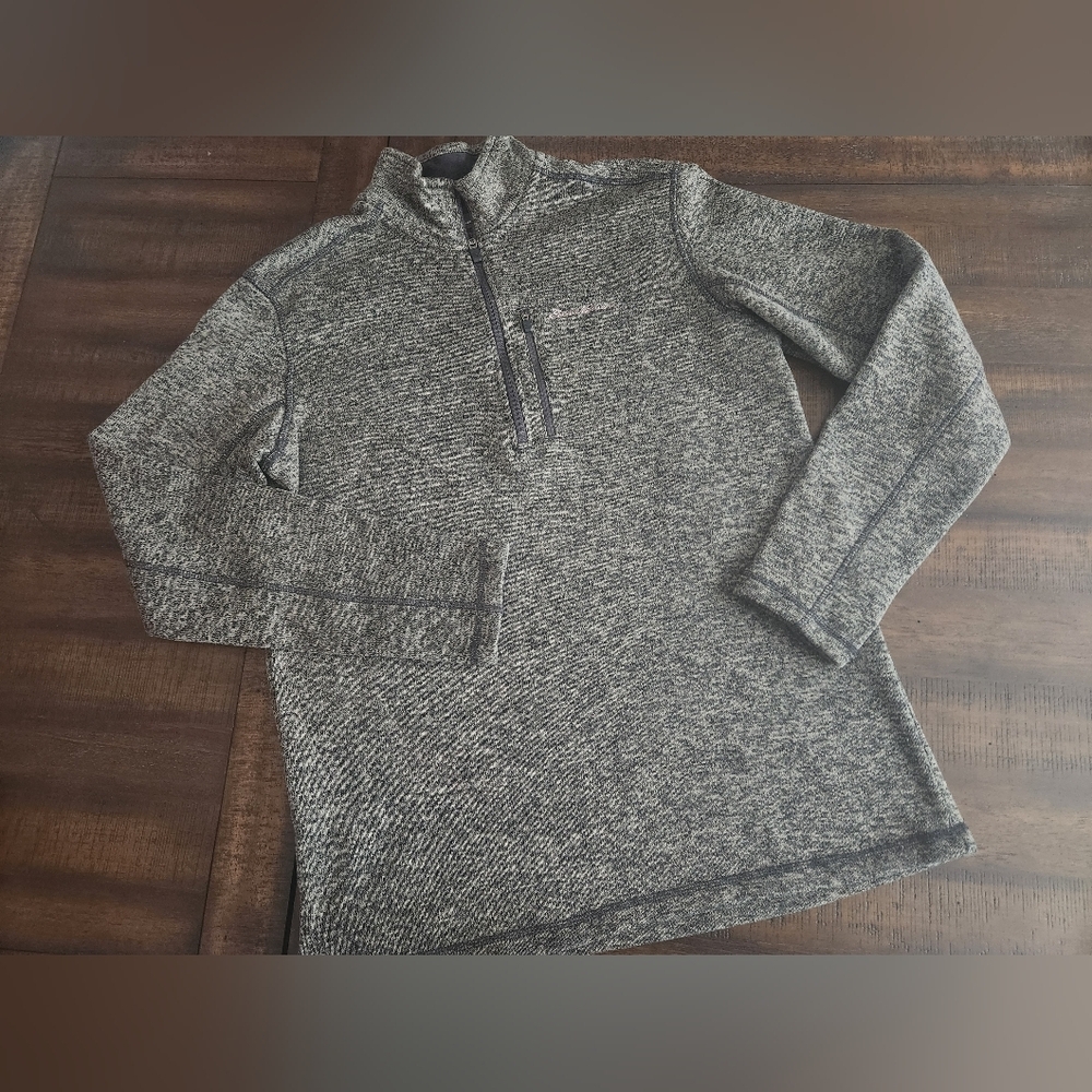 Eddie Bauer Grey TL‎ Zip Up
